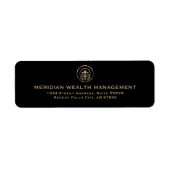 Besondere Rücksendeadressen-Aufkleber für Unterneh (Vorne)