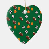 Besondere Sportmotive Weihnachten Keramikornament (Rechts)