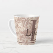 Besondere stilvolle Bibliotheka Star Schild Tasse  (Linke Ecke)