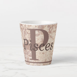 Besondere stilvolle Pisces Sternzeichen Tasse Cup 