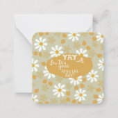 Besondere Tageswünsche Mitteilungskarte (Vorderseite)