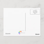 Besondere Tulpen - Postkarte (Rückseite)