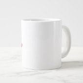 Besondere Valentinwerte Jumbo-Tasse (Vorderseite Rechts)
