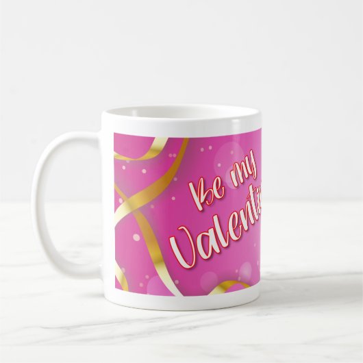 Besondere Valentinwerte Kaffeetasse (Links)