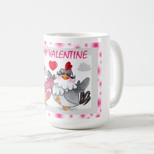 Besondere Valentinwerte Kaffeetasse (VorderseiteRechts)