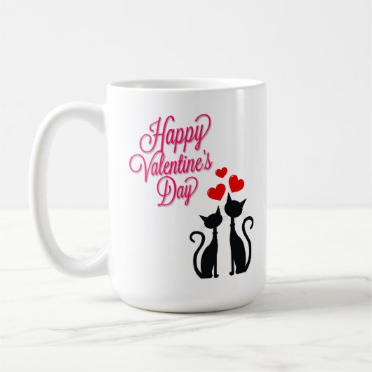 Besondere Valentinwerte Kaffeetasse (Links)