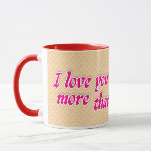 Besondere Valentinwerte Tasse (Links)