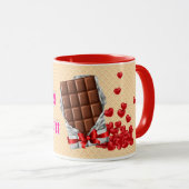 Besondere Valentinwerte Tasse (VorderseiteRechts)