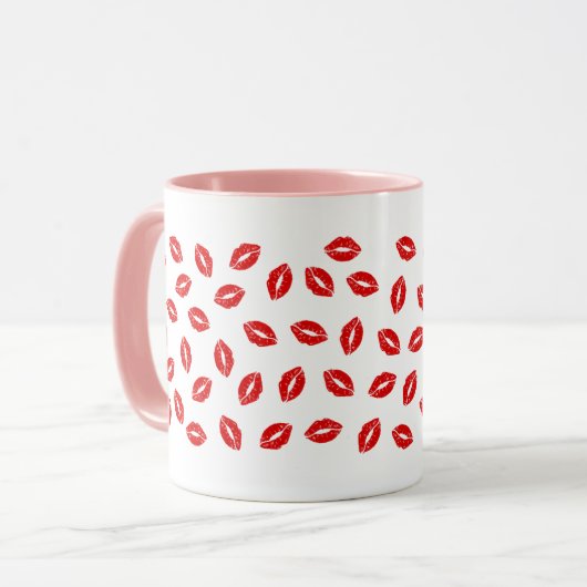 Besondere Valentinwerte Tasse (Vorderseite Links)