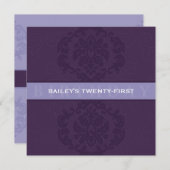 BESONDERE VERANSTALTUNG ERSUCHT :: finesse 3SQ Einladung (Vorne/Hinten)