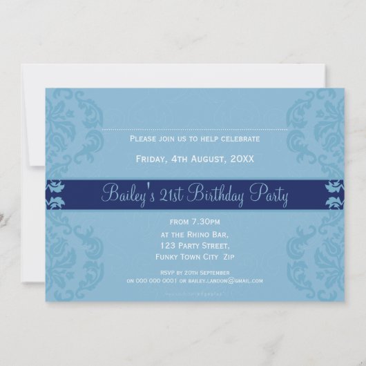 BESONDERE VERANSTALTUNG ERSUCHT :: Finesse 8L Einladung (Rückseite)