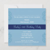 BESONDERE VERANSTALTUNG ERSUCHT :: Finesse 8SQ Einladung (Rückseite)