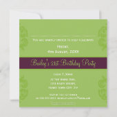 BESONDERE VERANSTALTUNG:: Finesse 6SQ Einladung (Rückseite)