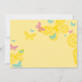 BESONDERE VERANSTALTUNG: Schmetterlinge 6L Einladung (Rückseite)