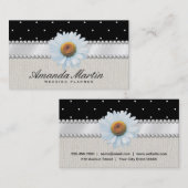 Besondere Veranstaltungen | Classic Polka Dots Visitenkarte (Vorne/Hinten)