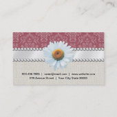 Besondere Veranstaltungen | Classic Red Visitenkarte (Rückseite)