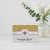 Besondere Veranstaltungen | Klassisches Gelb Visitenkarte (Stehend Vorderseite)