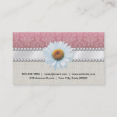 Besondere Veranstaltungen | Klassisches Rosa Visitenkarte (Rückseite)