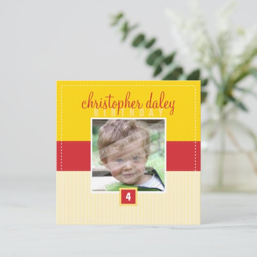 BESONDERE VERANSTALTUNGEN :: schöner Platz 2SQ Einladung (Stehend Vorderseite)