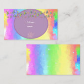 Besondere visitenkarte (Vorne/Hinten)