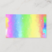 Besondere visitenkarte (Rückseite)