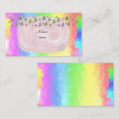 Besondere visitenkarte (Vorne/Hinten)