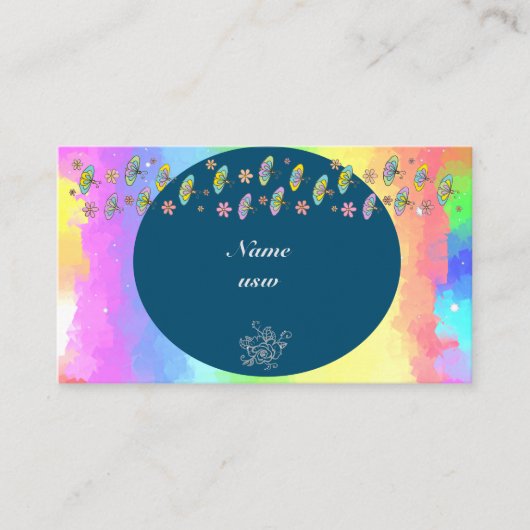 Besondere visitenkarte (Vorderseite)