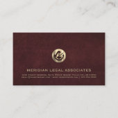 Besondere Visitenkarte unter dem rechtlichen Gesic (Vorderseite)