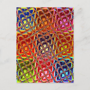 Besondere Weihnachtsfarben Schnee  Weihnachtsmann  Feiertagspostkarte