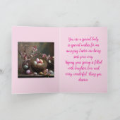 BESONDERE WISHER GRANDMA EASTER CARD DANKESKARTE (Innenseite)