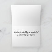 BESONDERE WÜNSCHE FÜR BESONDERE FREUNDE BEI CHRIST KARTE (Innenseite)