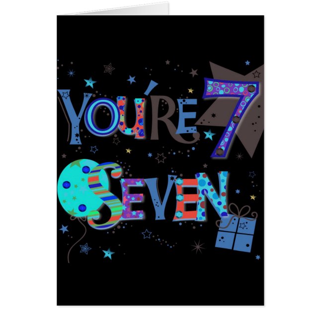 BESONDERE WÜNSCHE FÜR SIE AM **7. GEBURTSTAG** (Vorne)