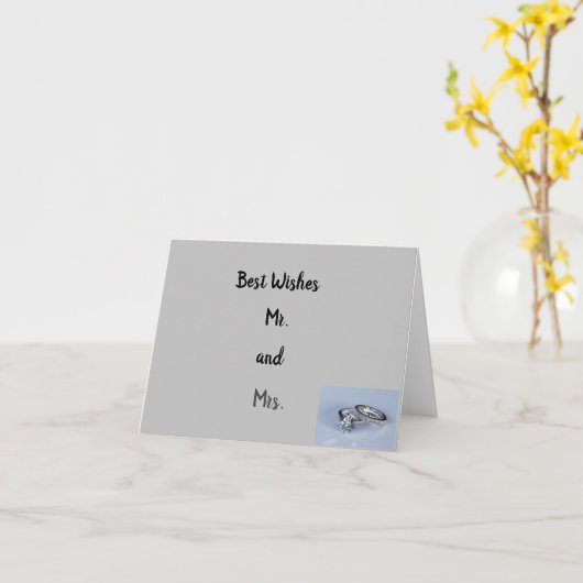 *BESONDERE WÜNSCHE FÜR SIE** AUF EINE BESONDERE PA KARTE (Gelbe Blume)