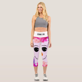 Besondere Yoga-Leggings Capri Leggings