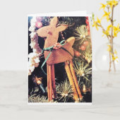 *BESONDERE ZEITEN - BESONDERE *FAMILIE* MERRY CHRI KARTE (Gelbe Blume)