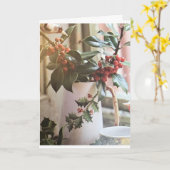 *BESONDERE ZEITEN - SONDERFREUNDE* NUR KRISTMAS KARTE (Gelbe Blume)