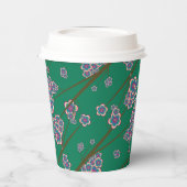 Besondere Zweige 8oz. Pappbecher (Links)