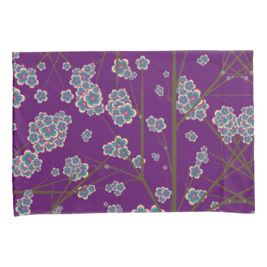 Besondere Zweige Amethyst Pillowcases (2 Größen) Kissenbezug (Vorderseite-Rechts)