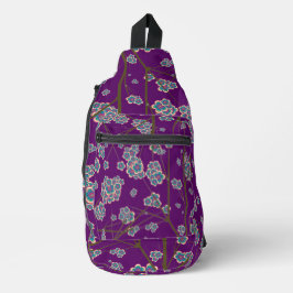 Besondere Zweige Amethyst Sling Bag