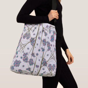 Besondere Zweige-Crossbody-Tasche (2 Größen) Tragetaschen Mit Langen Trägern