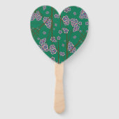 Besondere Zweige Handfans Fächer (Rückseite)