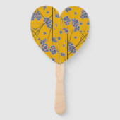 Besondere Zweige Handfans Fächer (Rückseite)
