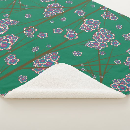 Besondere Zweige Sherpa Blanket Sherpadecke (3/4)