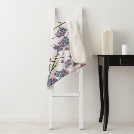 Besondere Zweige Sherpa Blanket Sherpadecke (Beispiel)