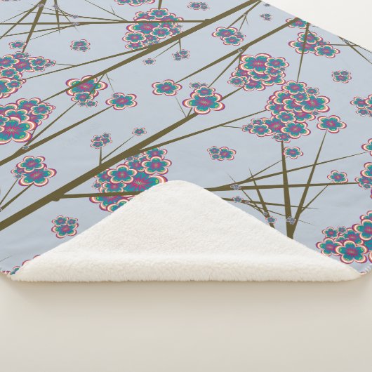 Besondere Zweige Sky Sherpa Blanket Sherpadecke (3/4)