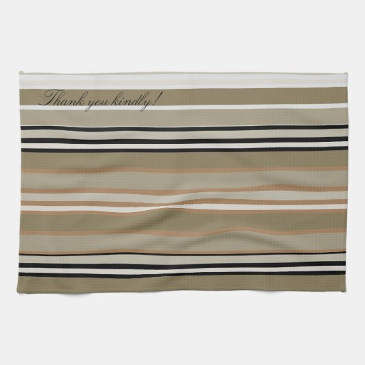 Besonderer Dank Geschirrtuch (Horizontal)