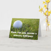 **BESONDERER GEBURTSTAG** FÜR EINEN "BESONDEREN GO KARTE (Gelbe Blume)