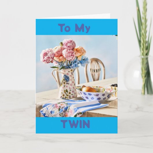 BESONDERER GEBURTSTAG FÜR EINEN SEHR *BESONDEREN Z KARTE (Vorderseite)