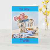 BESONDERER GEBURTSTAG FÜR EINEN SEHR *BESONDEREN Z KARTE (Gelbe Blume)