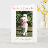 BESONDERER WUNSCH FÜR ***MAMA*** AM MUTTERTAG KARTE (Gelbe Blume)